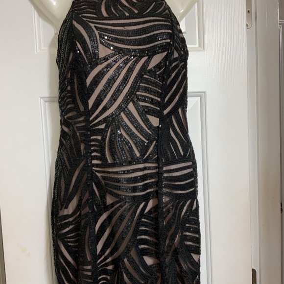 TRIXXI - black sequins dress - Picture 4 of 12